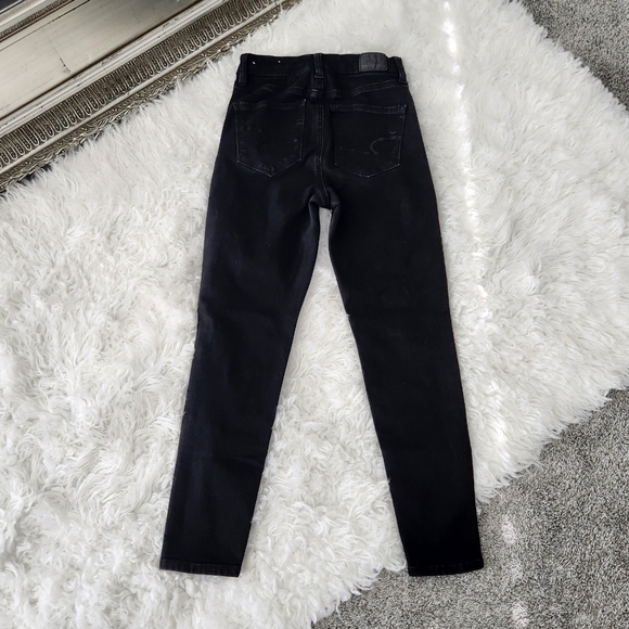 American Eagle Outfitters Curvy Super High Rise Jegging 360 Next Level Stretch . - Picture 2 of 8